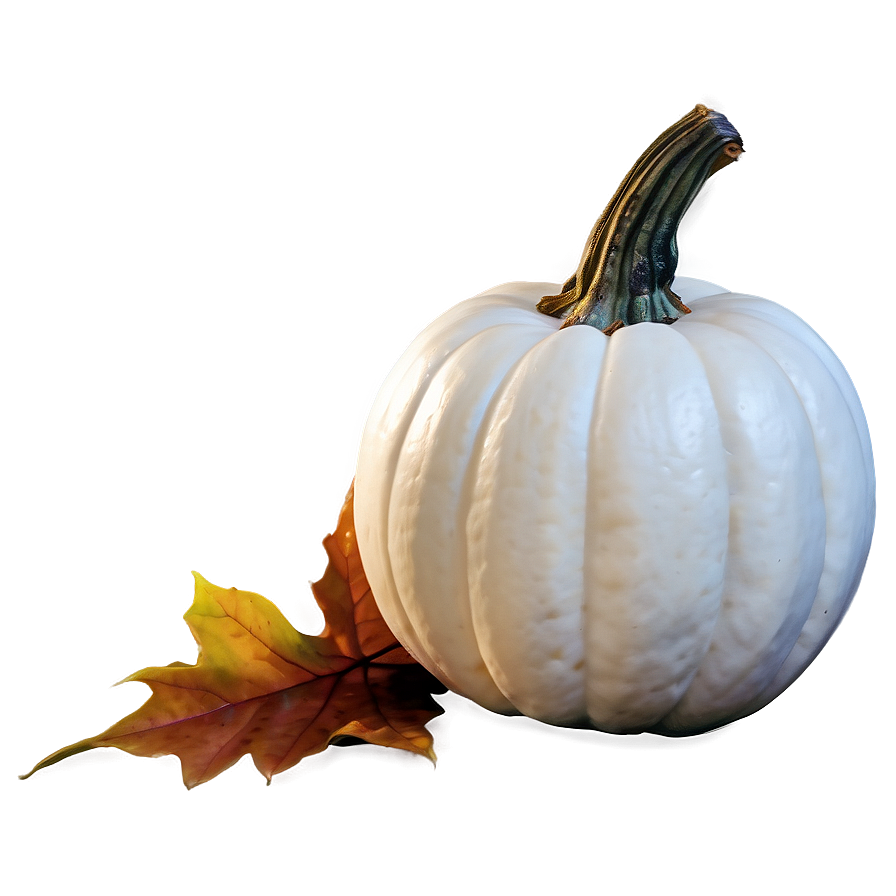 White Pumpkin For Thanksgiving Png 06212024 PNG Image