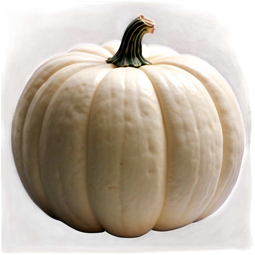 White Pumpkin On Vine Png 80 PNG Image