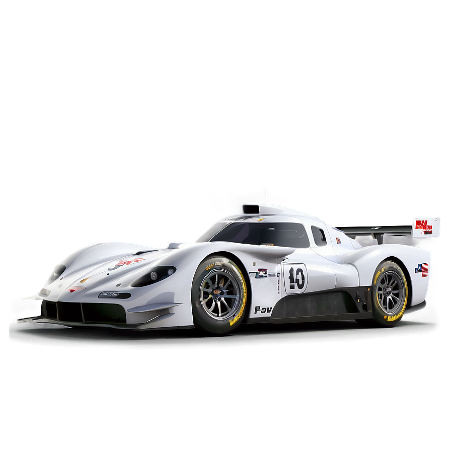 White Race Car Png 05242024 PNG Image