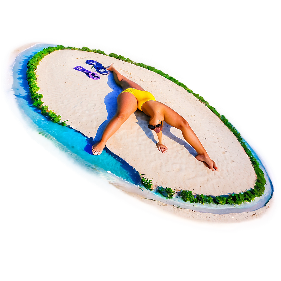 White Sand Beach Paradise Png Pbp PNG Image