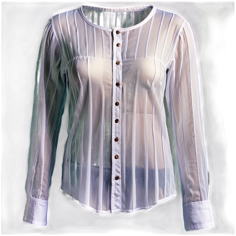 White Sheer Shirt Png 9 PNG Image