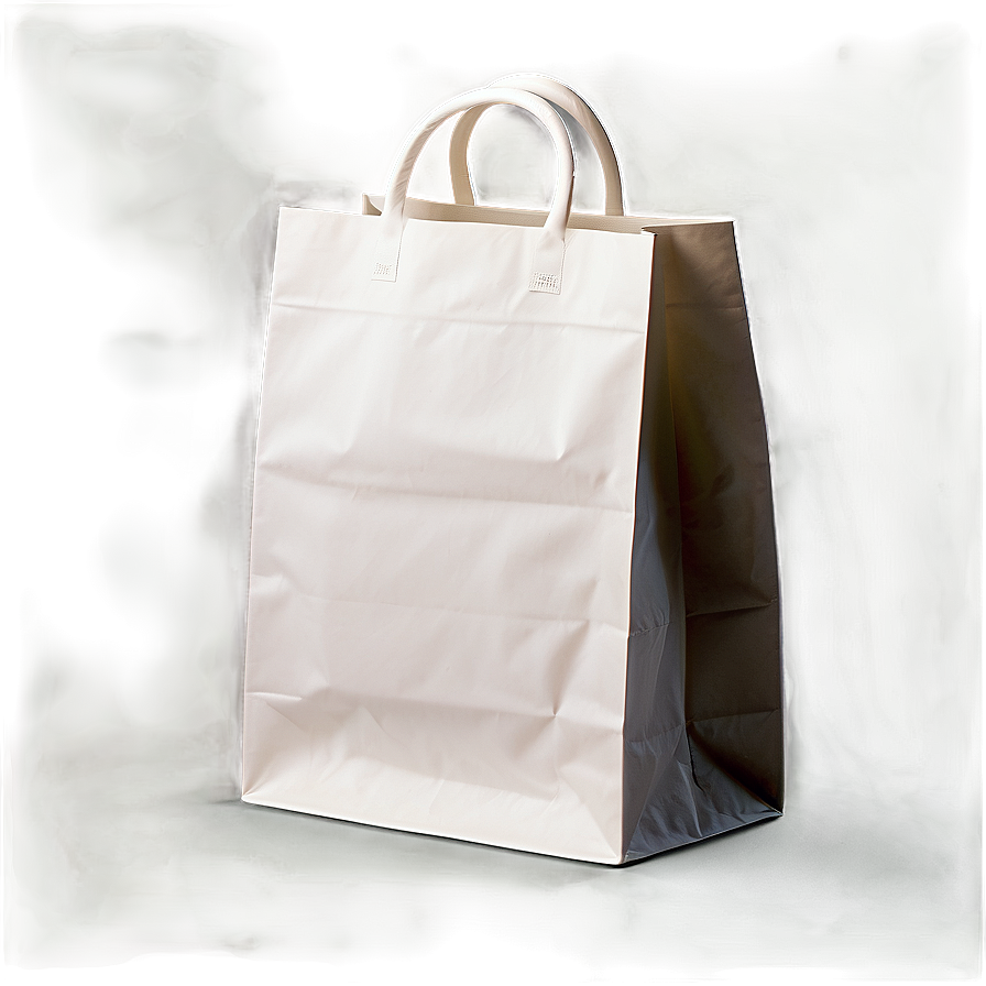 White Shopping Bag Png 4 PNG Image