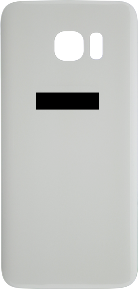 White Smartphone Case Back View PNG Image