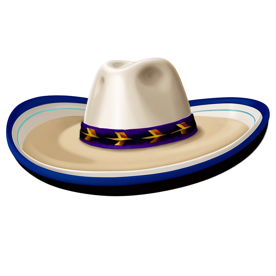 White Sombrero Hat Png 41 PNG Image