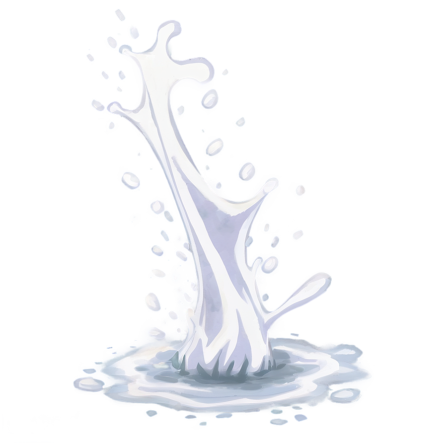 White Splash Drawing Png Jan PNG Image