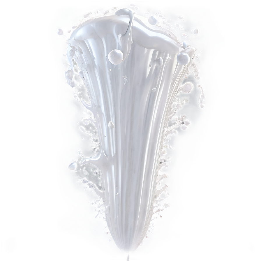 White Splash Drop Png 06122024 PNG Image