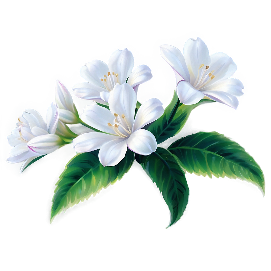 White Spring Flower Png 05242024 PNG Image