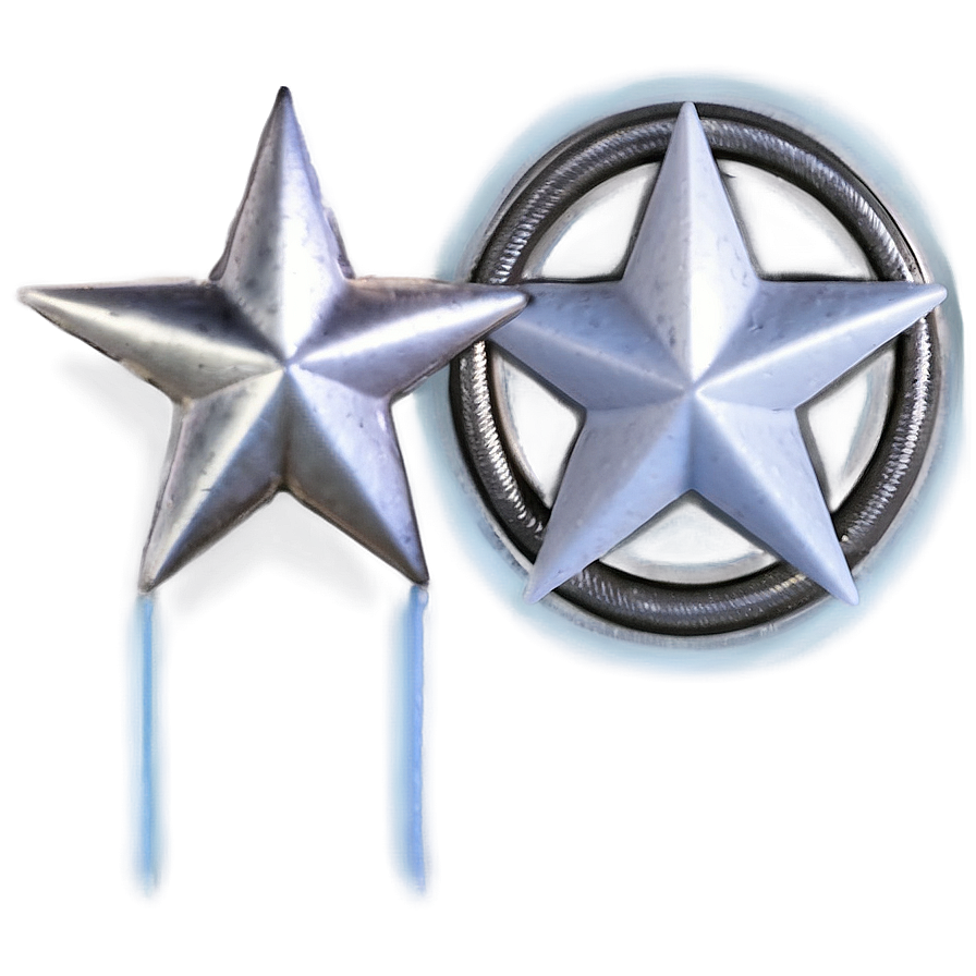 White Star With Halo Png 05042024 PNG Image