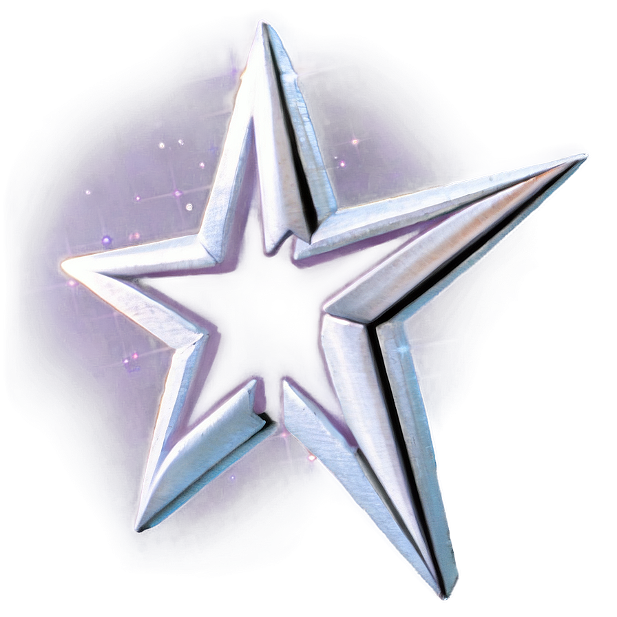 White Star With Halo Png 05042024 PNG Image