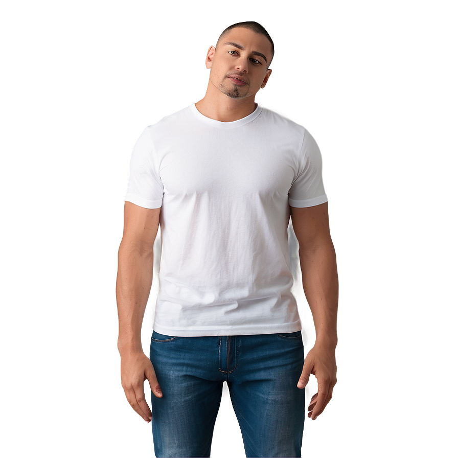 White T-shirt Basic Png Req19 PNG Image