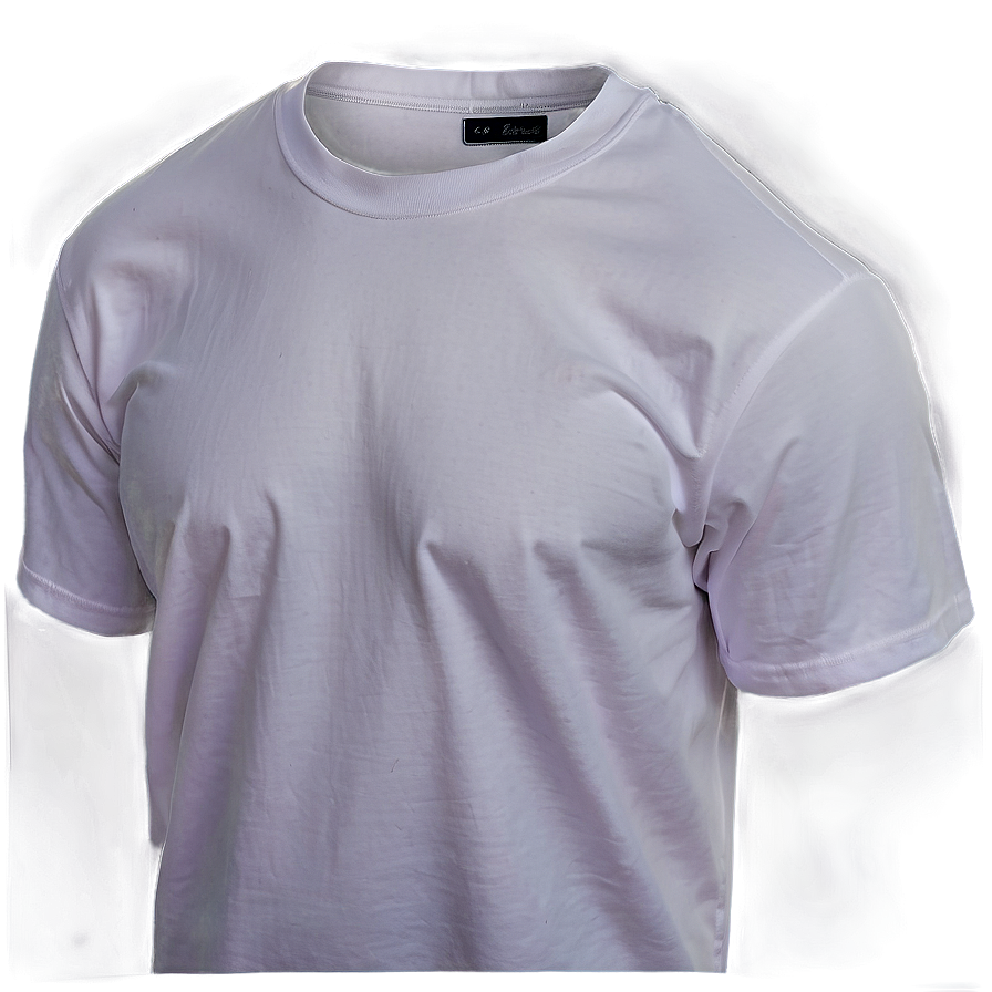 White T-shirt For Summer Png 05252024 PNG Image