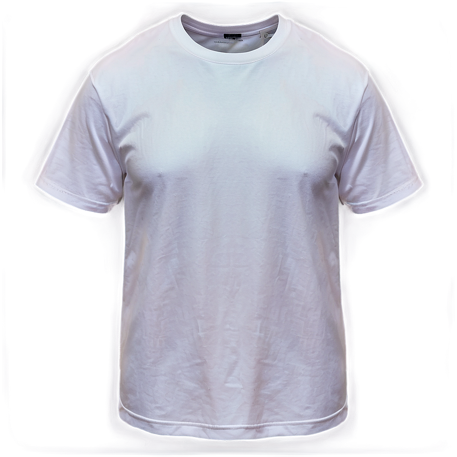 White T-shirt With Tag Png Qil46 PNG Image