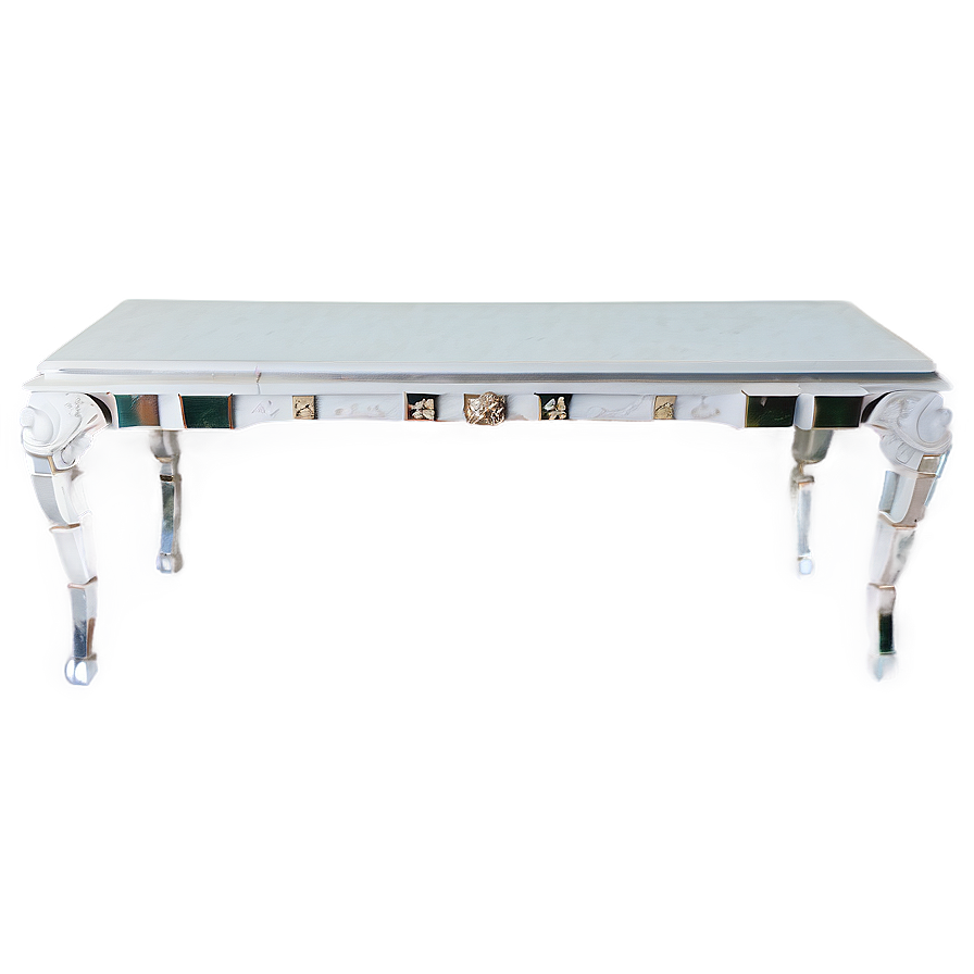 White Table Design Png 86 PNG Image