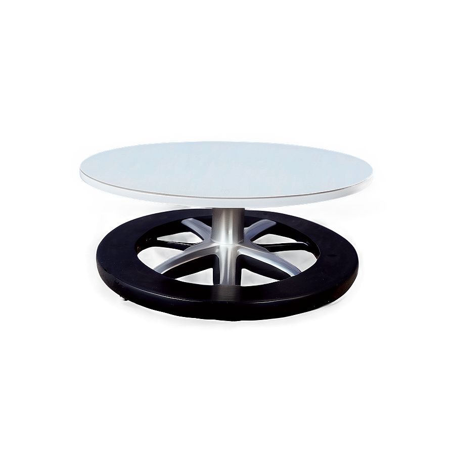 White Table With Wheels Png Yss48 PNG Image