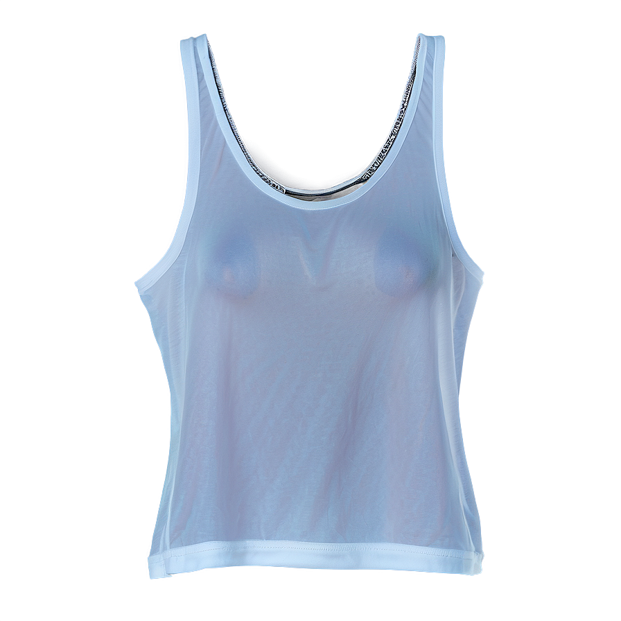 White Tank Top For Yoga Png 06282024 PNG Image