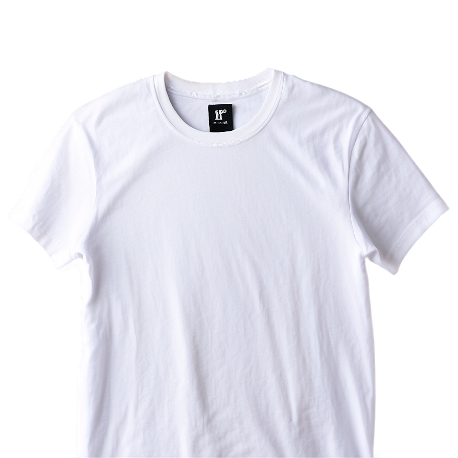 White Tee Closeup Png Tpw PNG Image