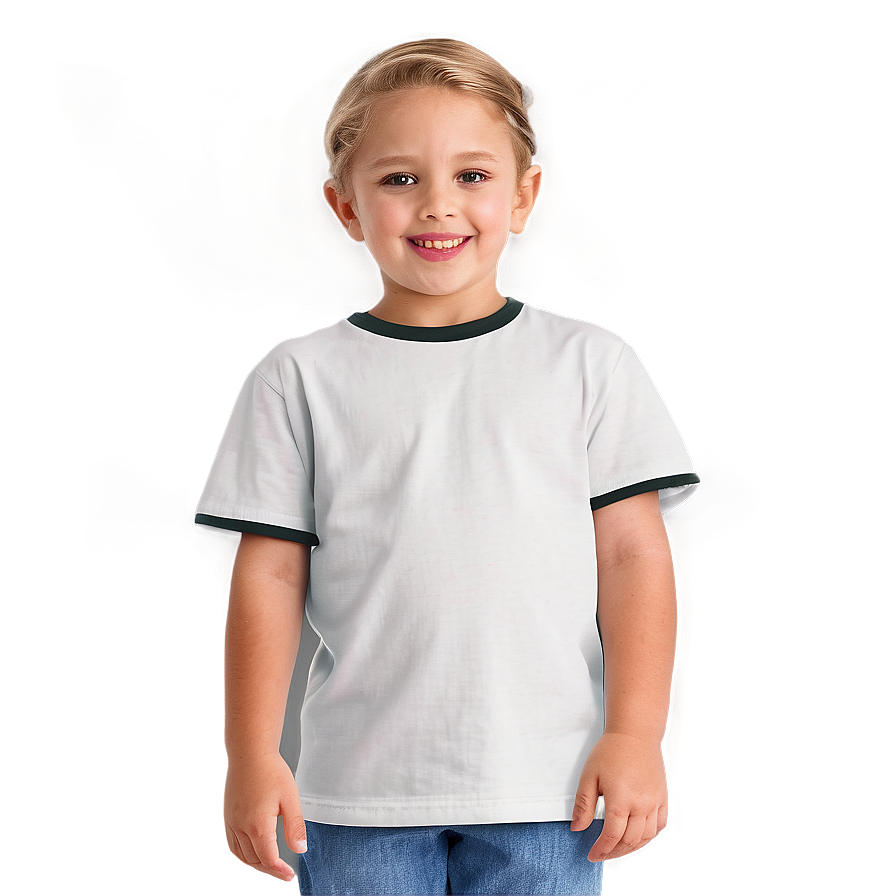 White Tee For Kids Png 12 PNG Image