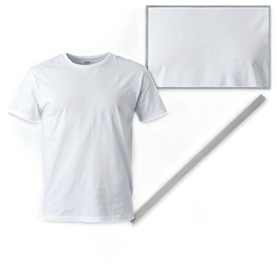 White Tee Graphic Design Png Scs53 PNG Image