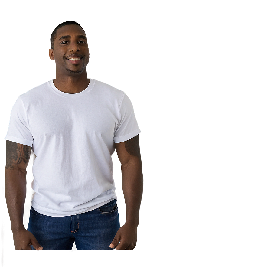 White Tee Png 68 PNG Image