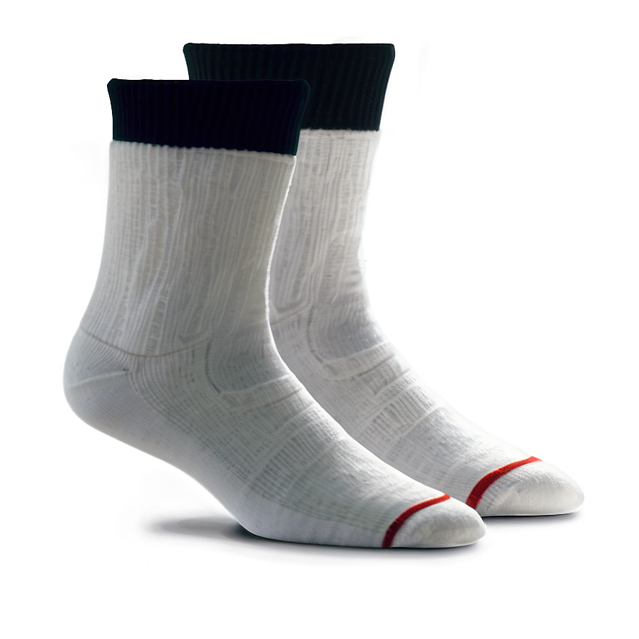 White Terry Socks Png Jaw19 PNG Image