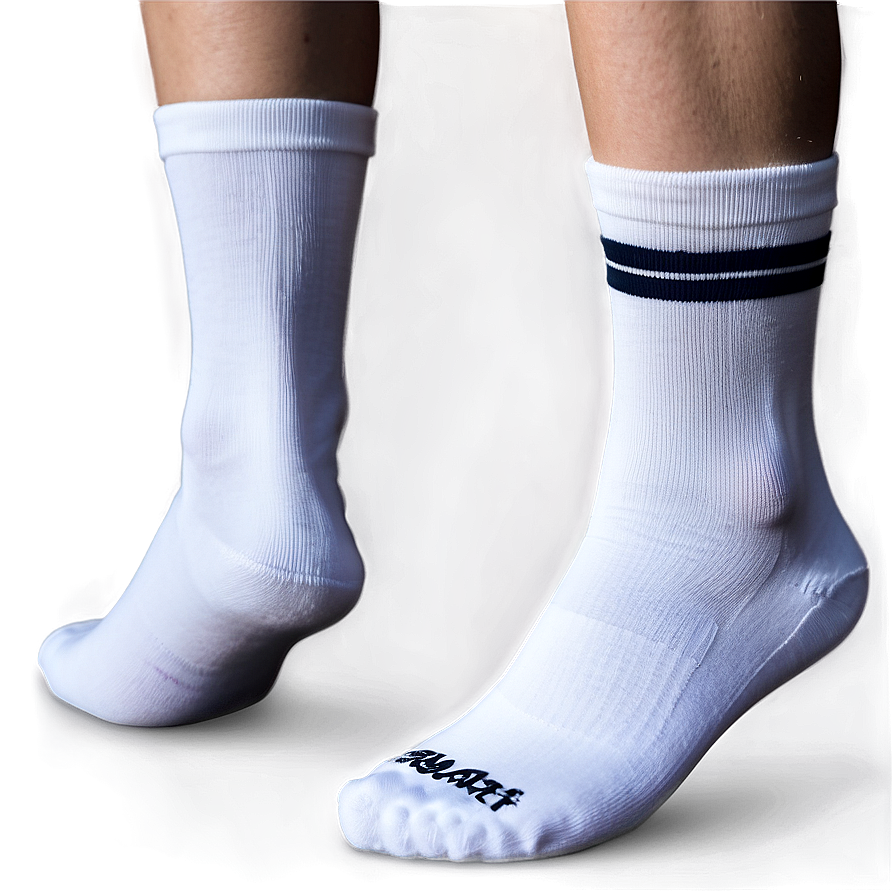 White Thermal Socks Png Hfg38 PNG Image