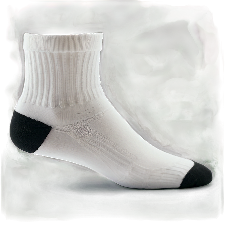 White Thick Socks Png Gpt31 PNG Image