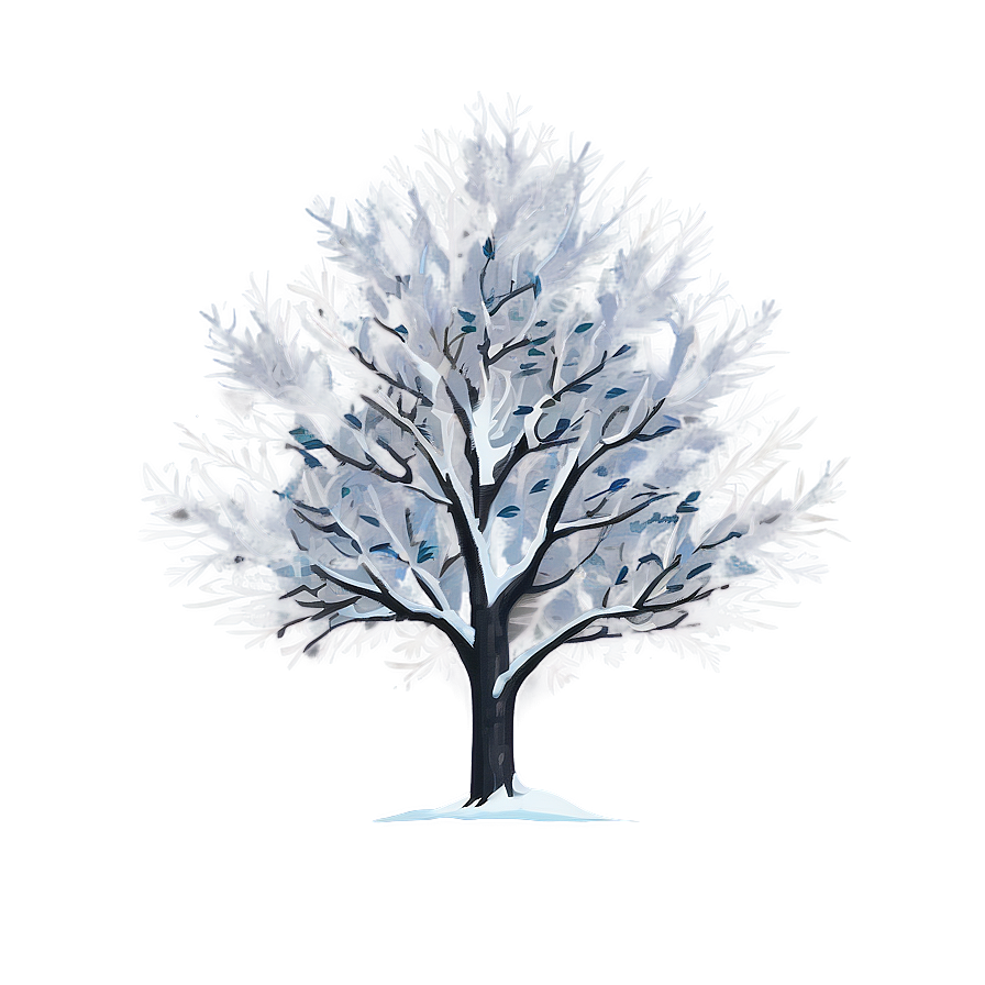 White Tree With Bright Moon Png Ixm68 PNG Image