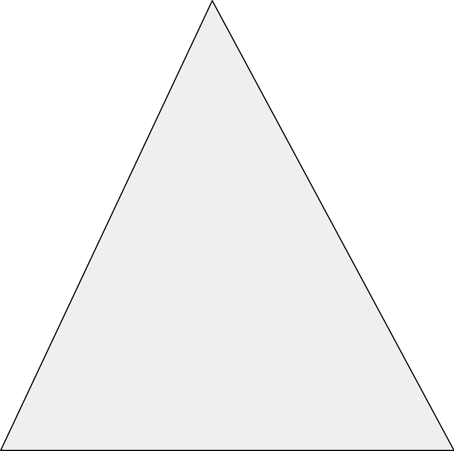 White Triangle Dark Background.png PNG Image