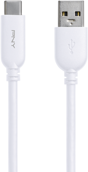 White U S B Cto U S B A Cable PNG Image