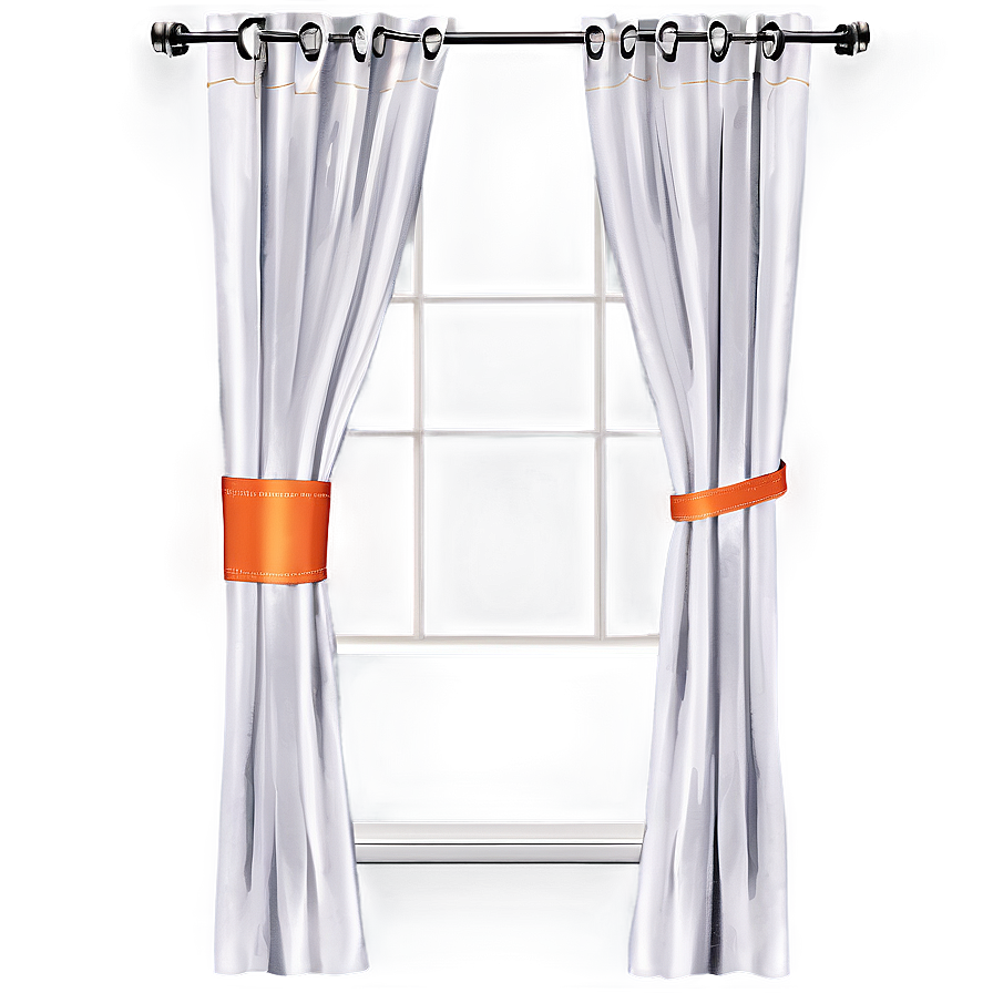 White Window Curtains Png New50 PNG Image