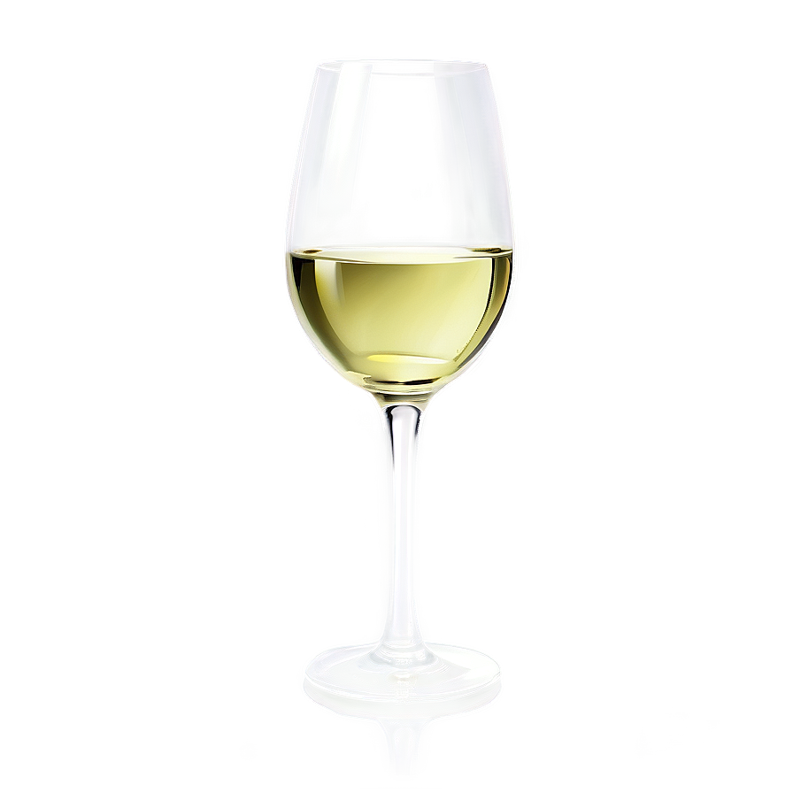 White Wine Glass Reflection Png 93 PNG Image