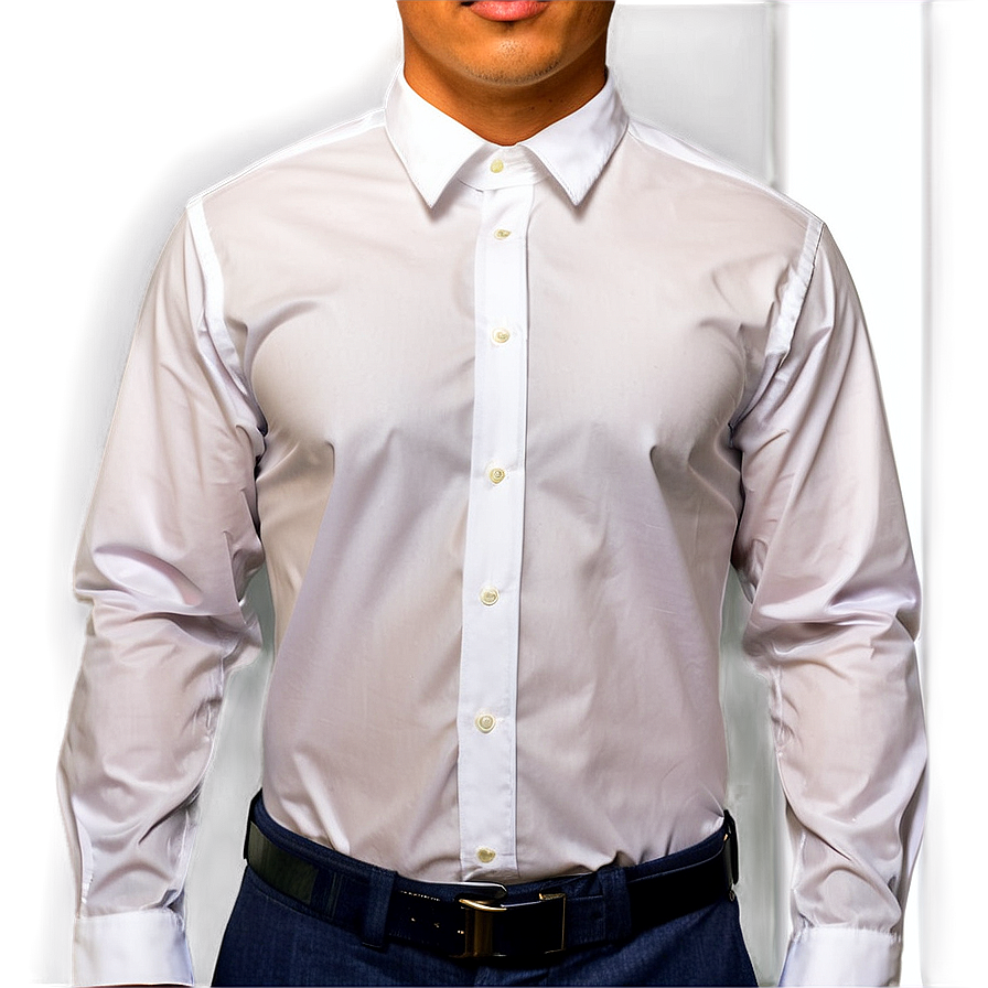 White Work Shirt Png Snr PNG Image