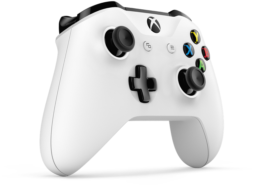 White Xbox Wireless Controller PNG Image