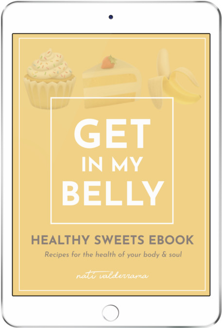 Whitei Pad Displaying Healthy Sweets Ebook PNG Image