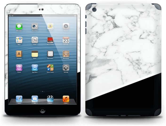 Whitei Pad Frontand Back PNG Image