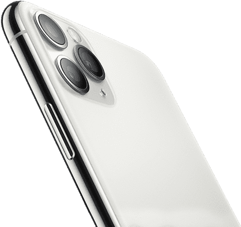 Whitei Phone Triple Camera Design PNG Image