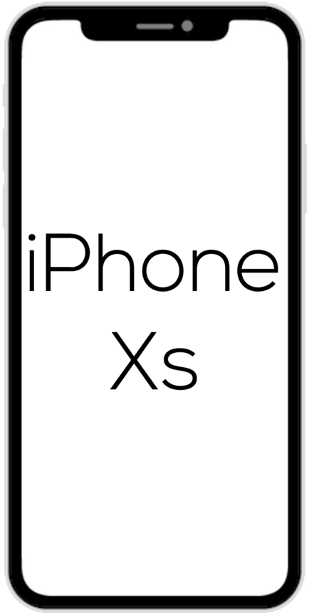 Whitei Phone X S Display PNG Image