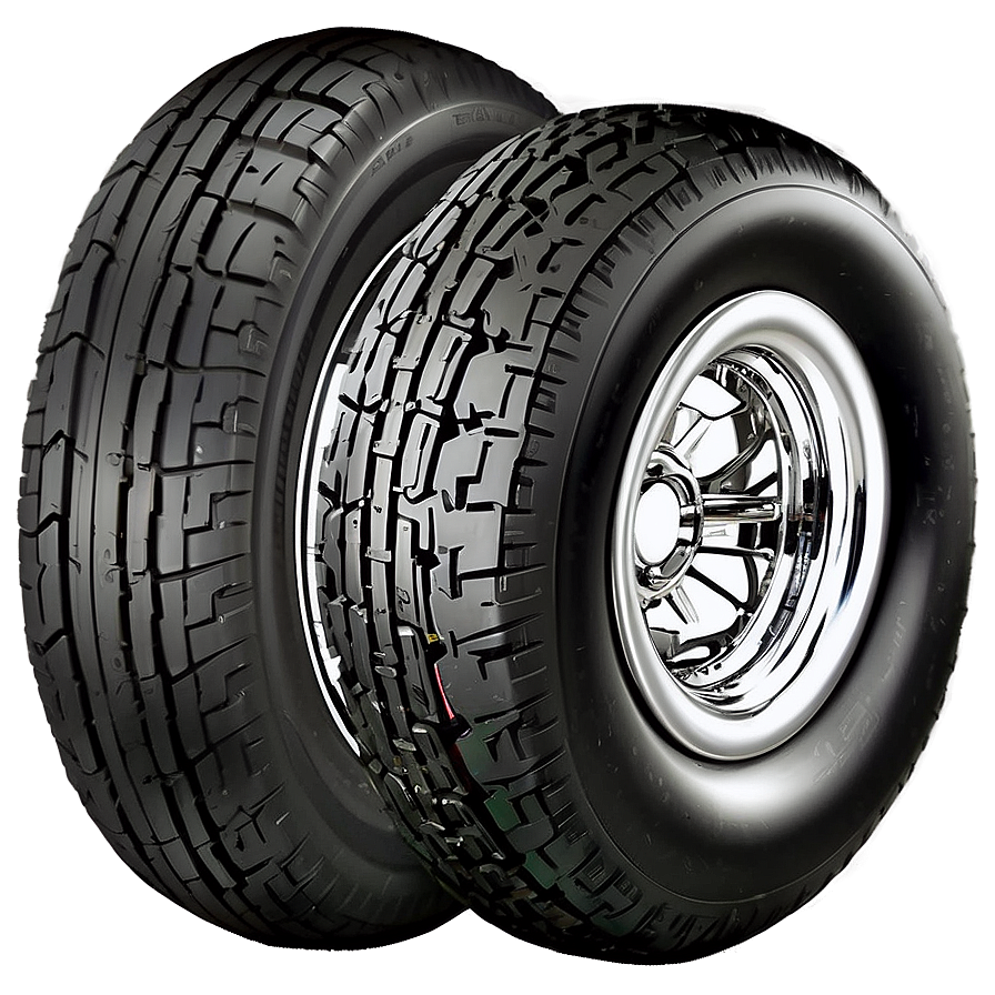 Whitewall Tires Png Pqp PNG Image