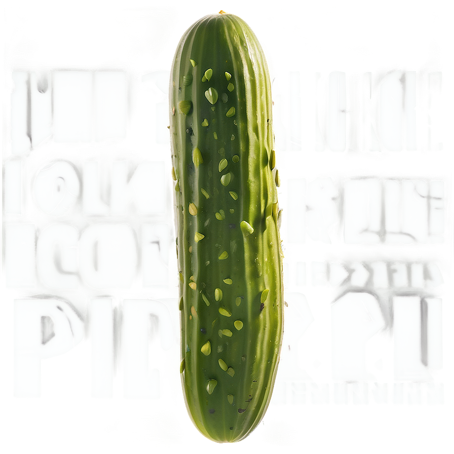 Whole Dill Pickle Png Vuh PNG Image