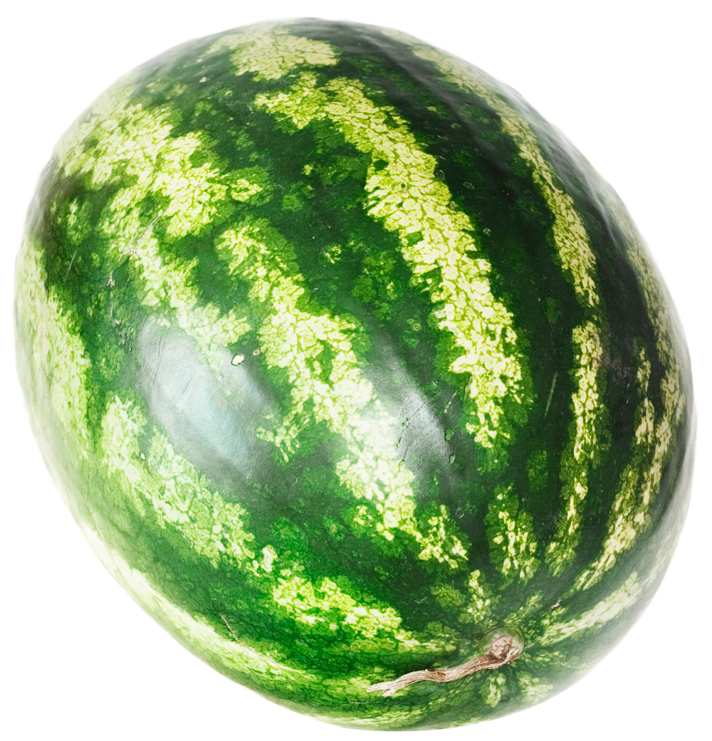 Whole Watermelon Top View.jpg PNG Image