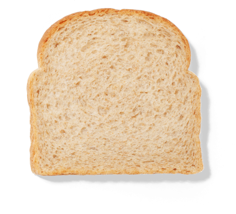 Whole Wheat Bread Slice.png PNG Image