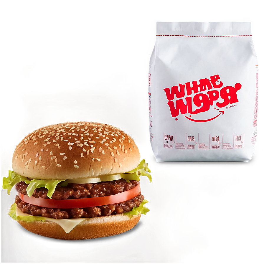 Whopper Combo Meal Png Hfh39 PNG Image