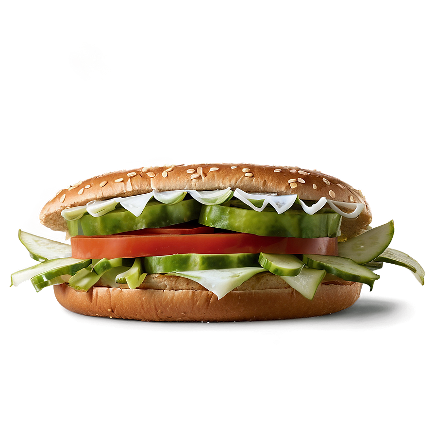 Whopper With Pickles Png 06132024 PNG Image