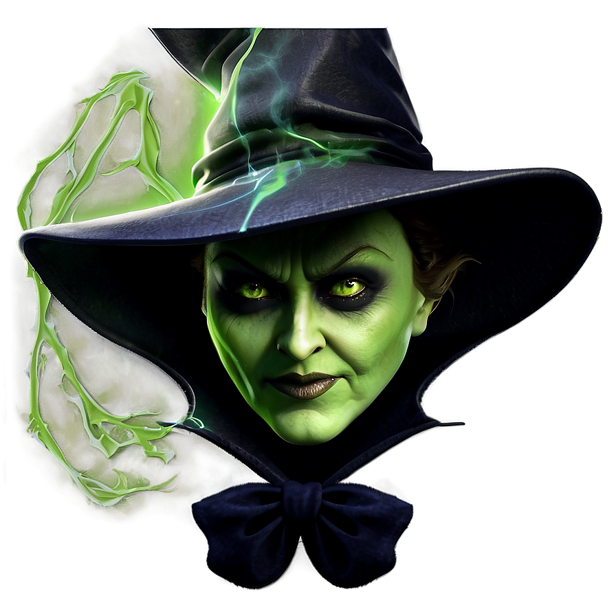 Wicked Witch Illustration Png 06242024 PNG Image