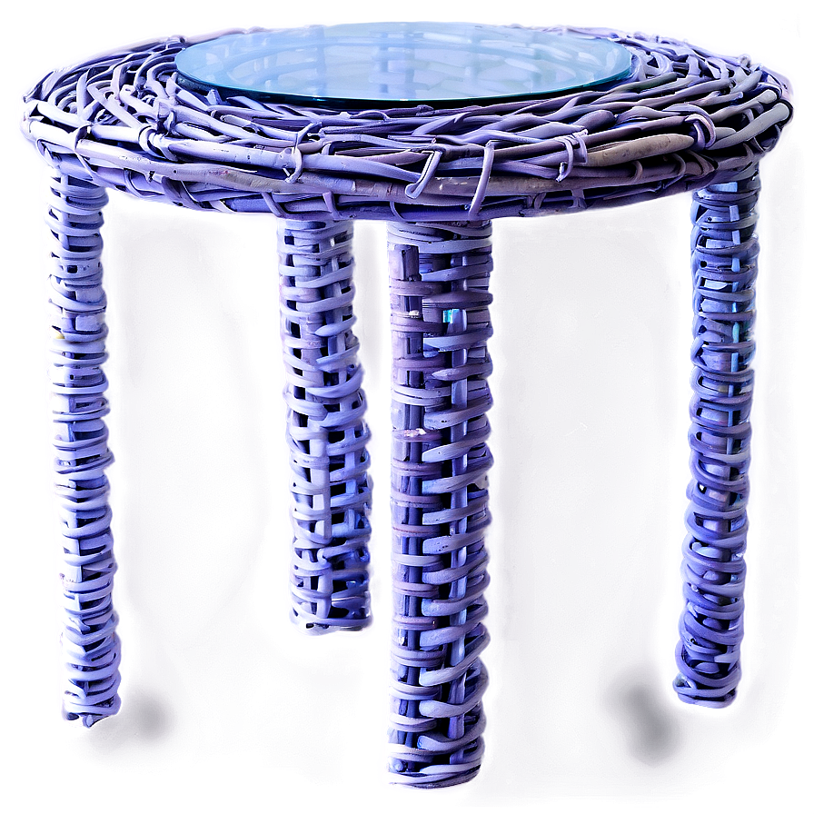 Wicker Outdoor Table Png Qub10 PNG Image