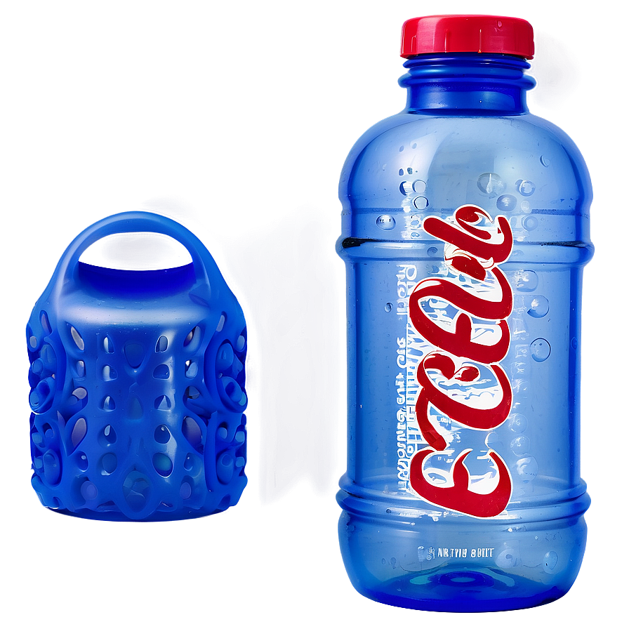 Wide Mouth Plastic Water Bottle Png 06122024 PNG Image