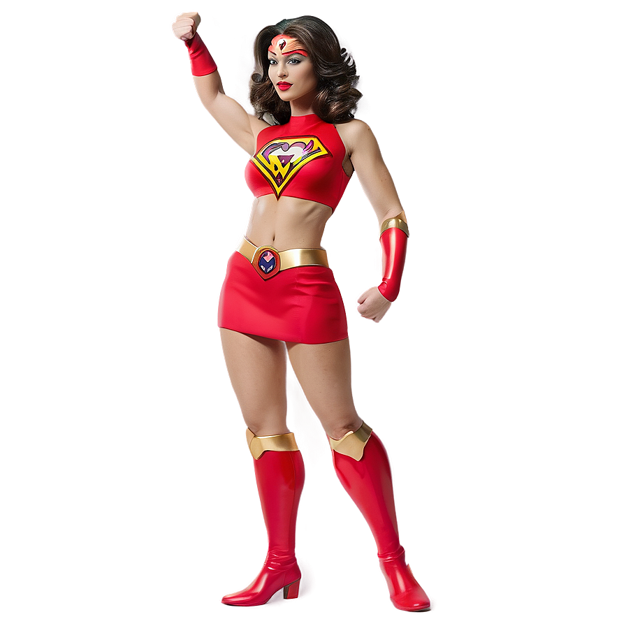 Wifey As Superhero Comic Png 06282024 PNG Image