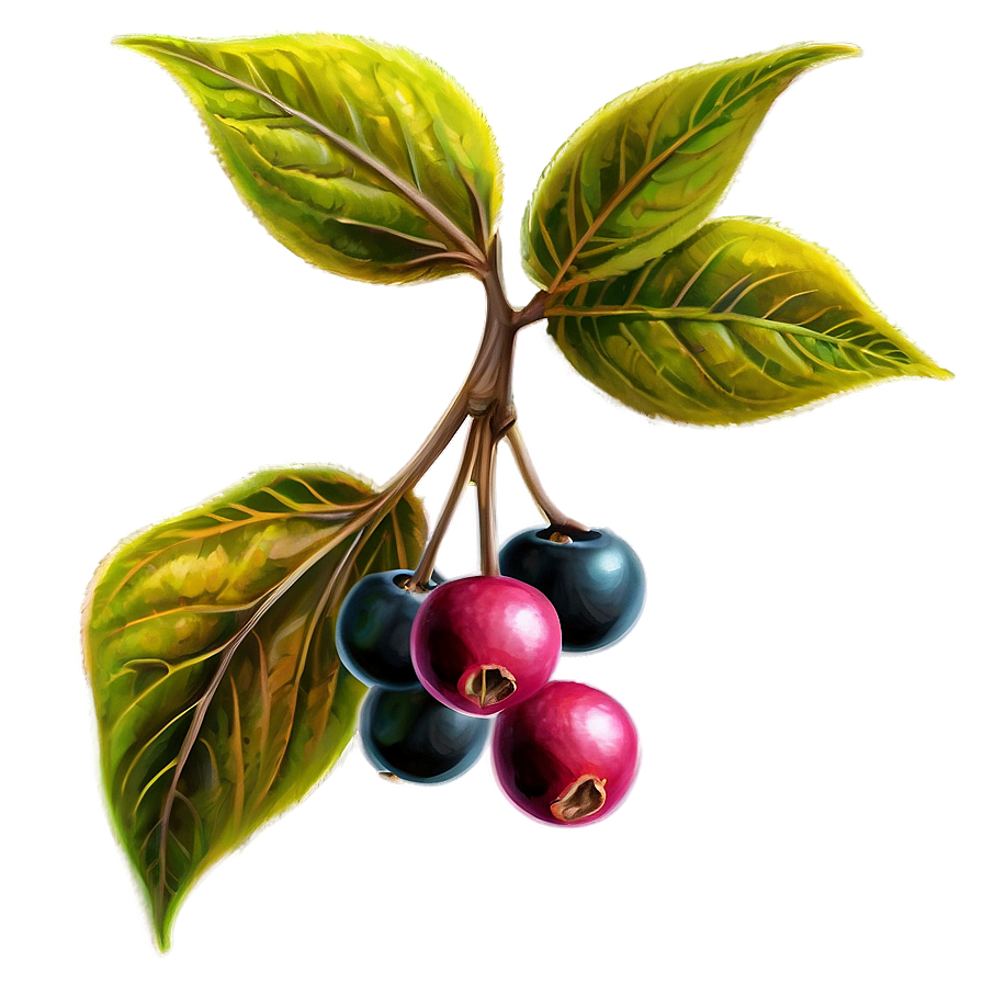 Wild Autumn Berries Png Dnd54 PNG Image