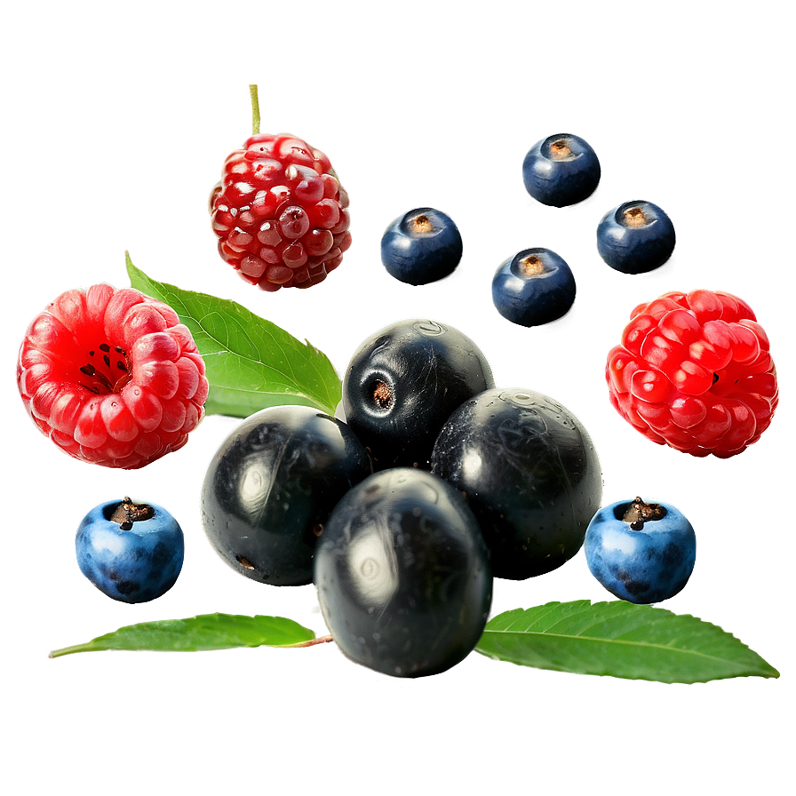 Wild Berries Assortment Png Ijd PNG Image