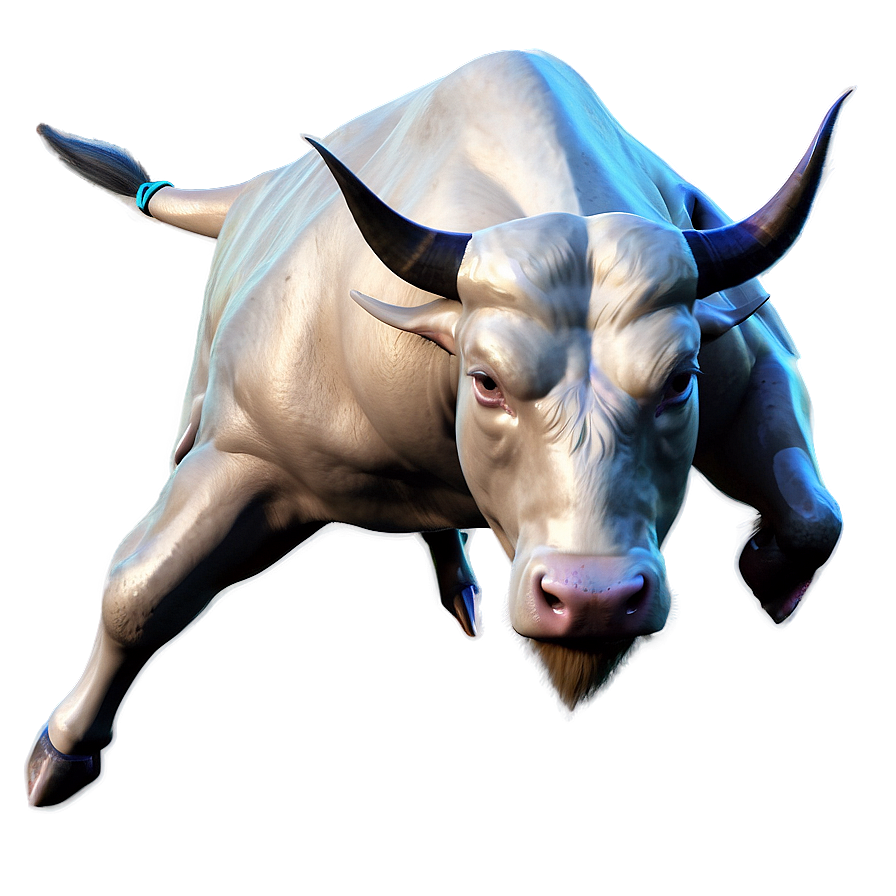 Wild Bull Illustration Png Rux PNG Image